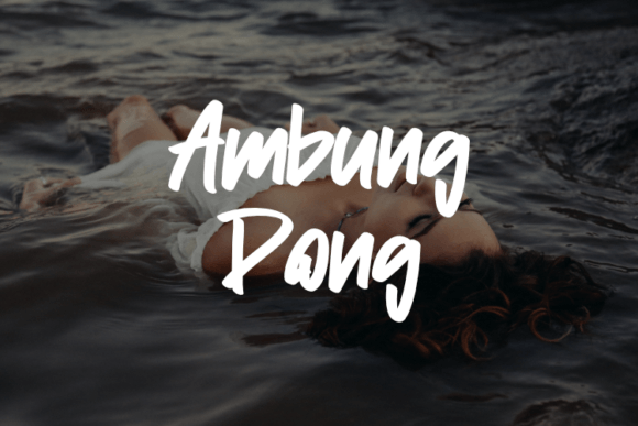 Ambung Dong: The Script Font That Elevates Handmade Goods