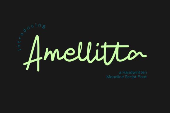 Amellitta Font Review: Elegant Monoline Script for Branding