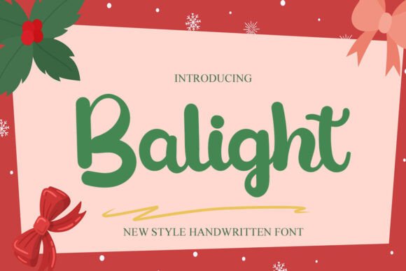 Balight Font: A Charming Typeface for Small Business Branding