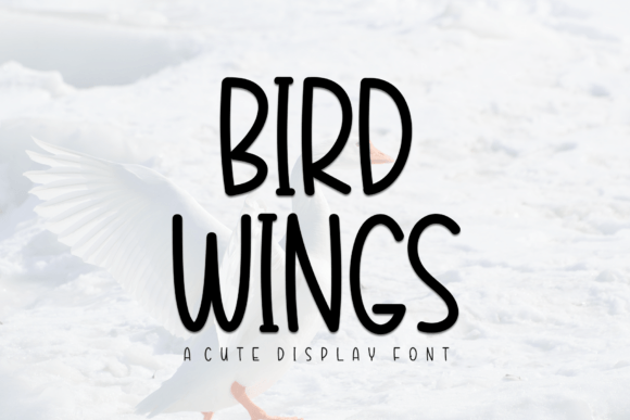 Bird Wings: A Handwritten Font for Makers