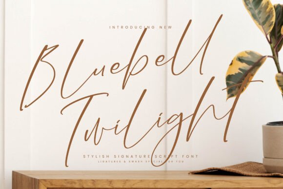 Bluebell Twilight Font Review: A Designer's Take on This Stylish Script