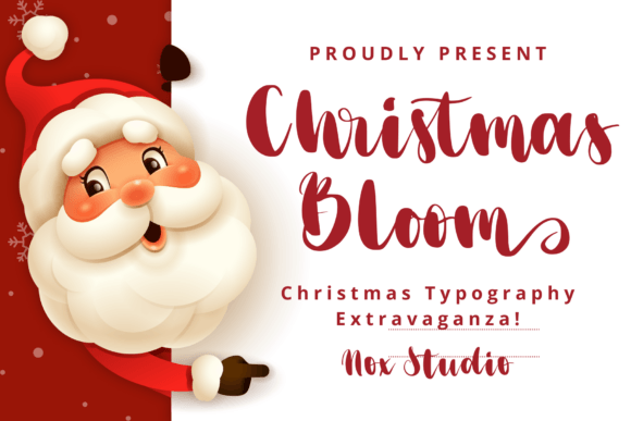Christmas Bloom: The Script Font That Stops the Scroll