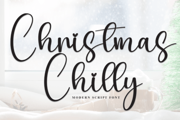 Elevate Your Brand with the Christmas Chilly Typeface