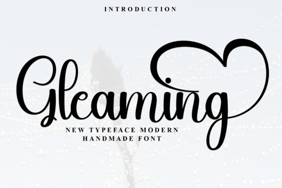 Gleaming: A Timeless Script Font for Editorial Design