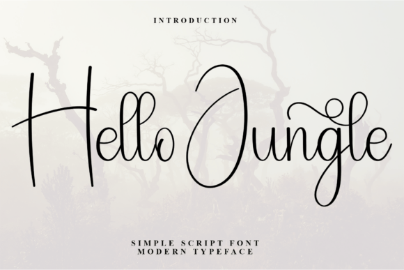 Hello Jungle Font: A Maker's Guide to Soft Script Design
