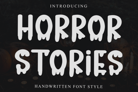 Horror Stories: A Script Font for Bold Brand Identity