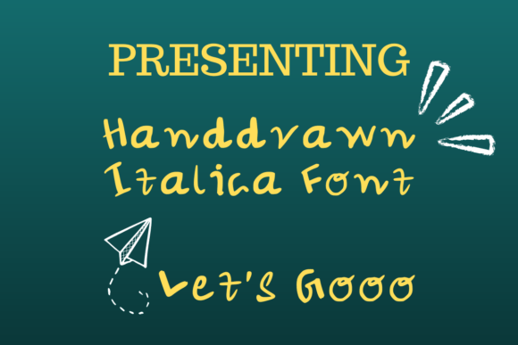 Italica: The Handwritten Font That Stops the Scroll