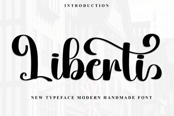 Liberti: A Bold Script for Modern Brand Identity