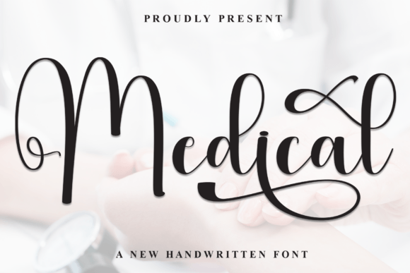 Medical Font Review: A Handwritten Typeface for Warm Campaigns
