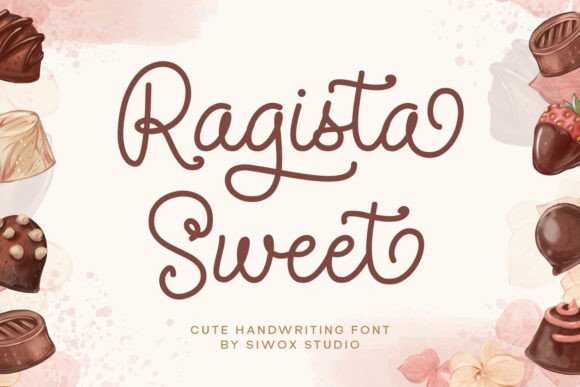 Ragista Sweet: A Monoline Script for Modern Brand Identity