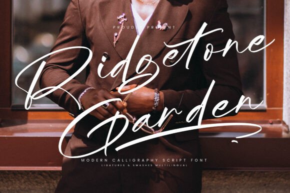 Ridgetone Garden: The Script Font That Elevates Campaigns