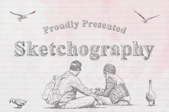 Sketchography: A Bold Hand-Drawn Font for Campaigns