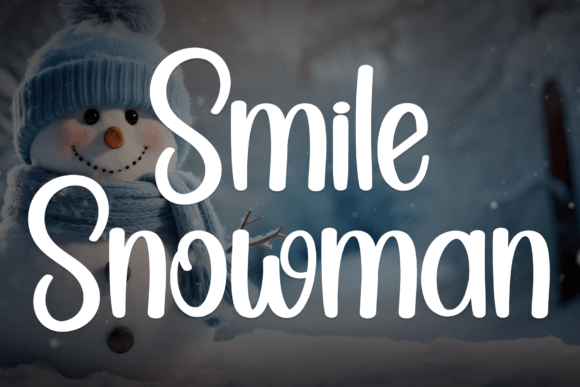 Smile Snowman: The Script Font for Scroll-Stopping Brand Content