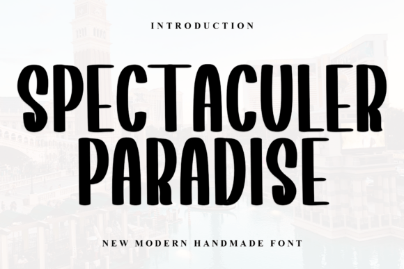 Spectaculer Paradise Font: A Maker's Guide to Warm Script Typography