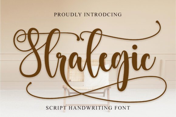 Strategic: A Handwritten Typeface for Editorial Design