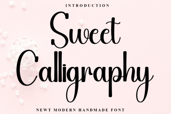 Sweet Calligraphy: The Handwritten Font That Elevates Your Brand
