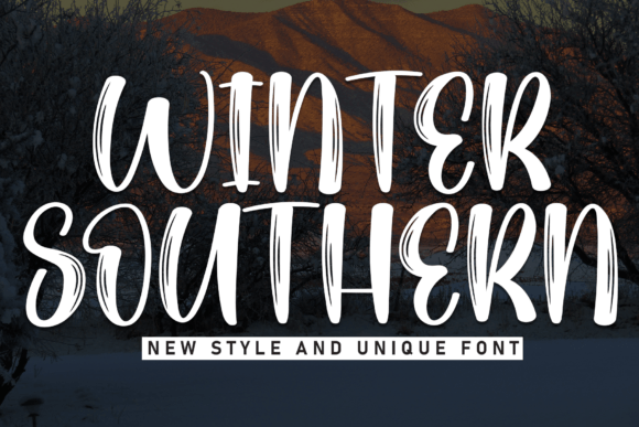 Winter Southern: A Friendly Script Font for Campaigns